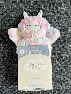 NWT Slumberkins Rainbow Sprite Kin with Book